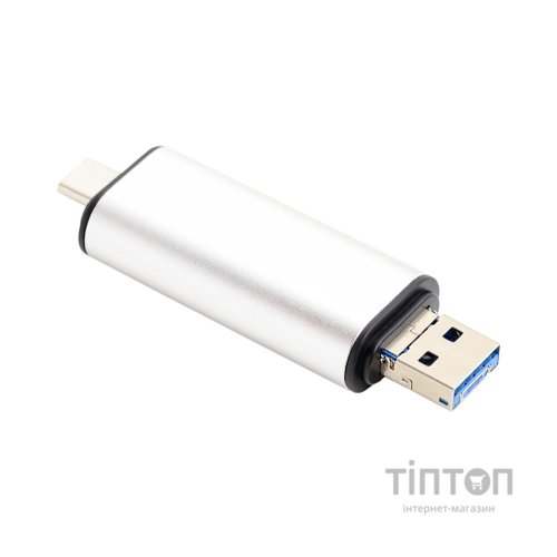 Концентратор XoKo AC-440 Type-C USB 3.0 and MicroUSB/SD Card Reader (XK-AС-440)
