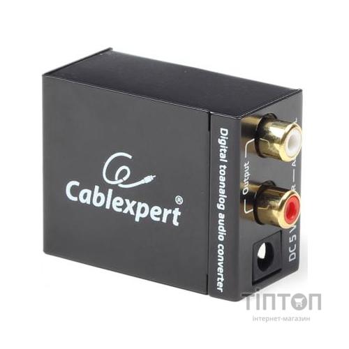 Конвертор Cablexpert Digital to analog audio (DSC-OPT-RCA-001)