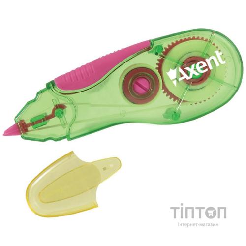 Коректор Axent tape 5мм * 5м, green-pink (7006-02-А)