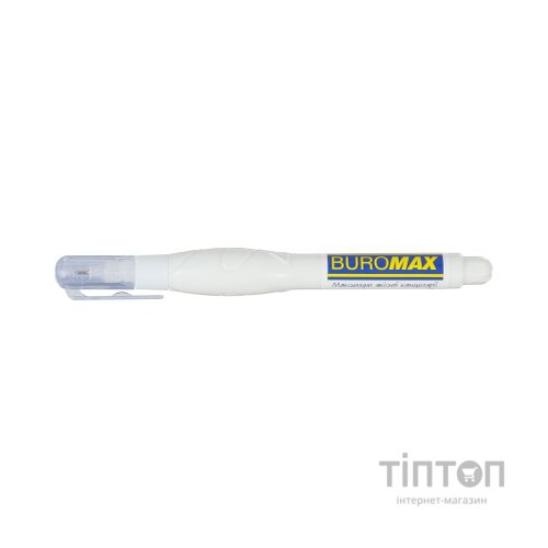 Коректор Buromax ручка 5 мл, спиртова основа, металевий наконечник (BM.1058)