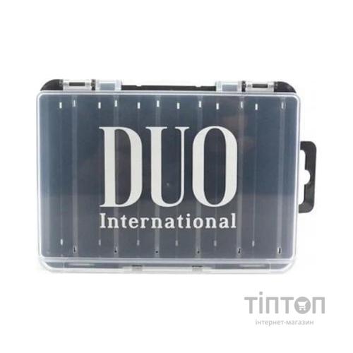 Коробка рибалки DUO Reversible Lure Case D86 Pearl Black/Clear (34.28.09)