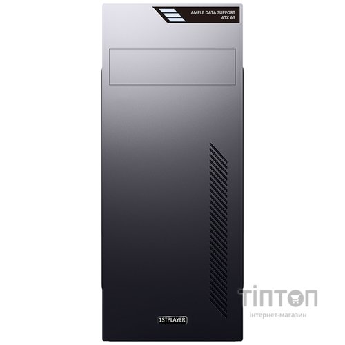 Корпус 1stPlayer A3-500PLS Black 500W
