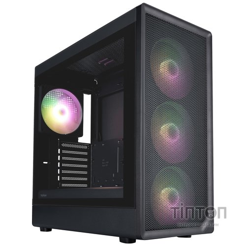 Корпус 1stPlayer AU8-BK-4FE7-14 Black