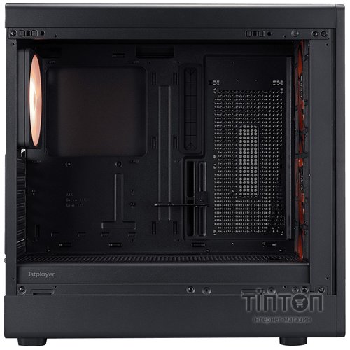 Корпус 1stPlayer AU8-BK-4FE7-14 Black