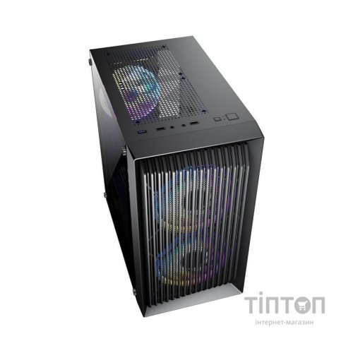 Корпус 1stPlayer BS-2-3F1-BK