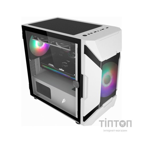 Корпус 1stPlayer D3-A-F2P-W-F2-W-WH