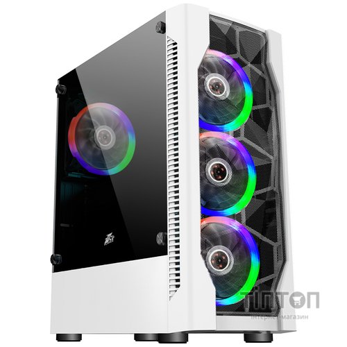 Корпус 1stPlayer D4-WH-4F1-W White без БЖ