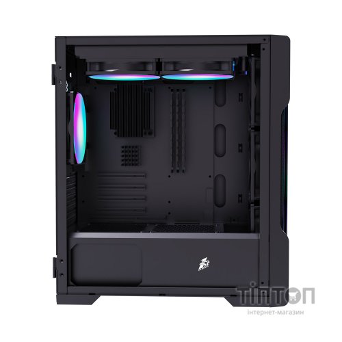 Корпус 1stPlayer T3-4F1-BK