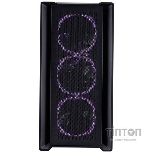 Корпус 1stPlayer T4-BK-4FS7 Black