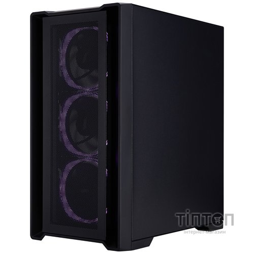 Корпус 1stPlayer T4-BK-4FS7 Black