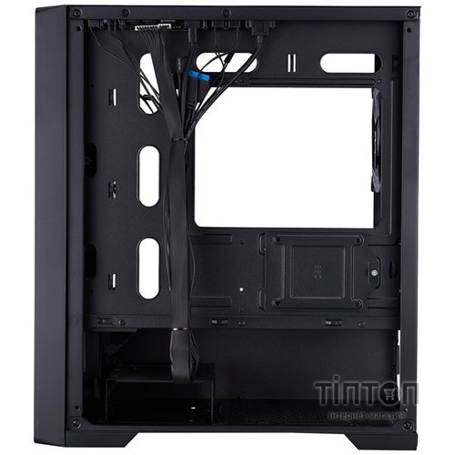 Корпус 1stPlayer T4-BK-4FS7 Black