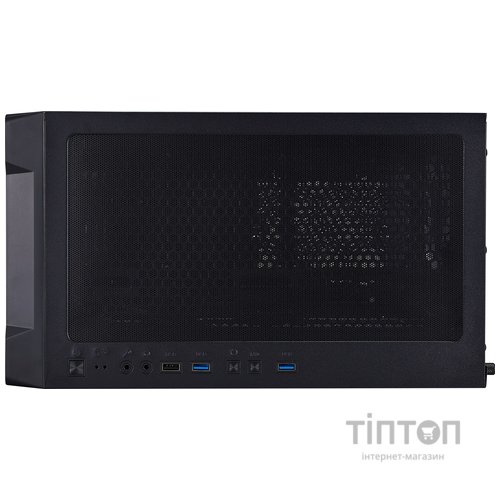 Корпус 1stPlayer T4-G-BK-4FS7 Black