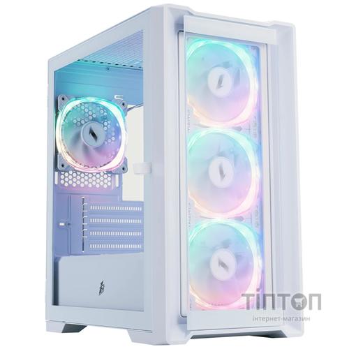 Корпус 1stPlayer T4-G-WH-4FS7-W White
