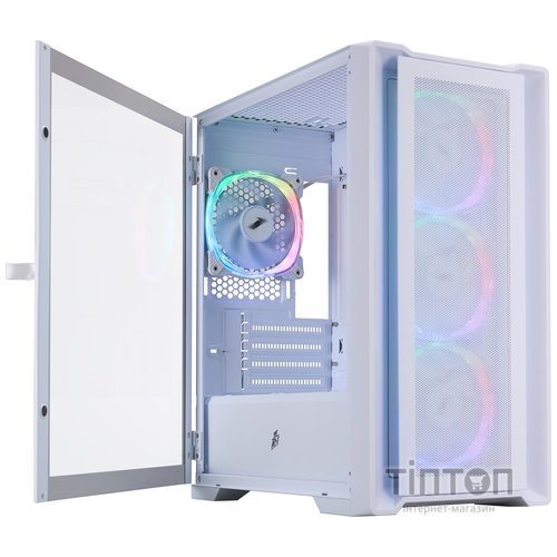 Корпус 1stPlayer T4-WH-4FS7-W White
