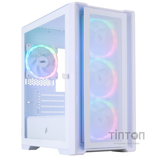 Корпус 1stPlayer T4-WH-4FS7-W White