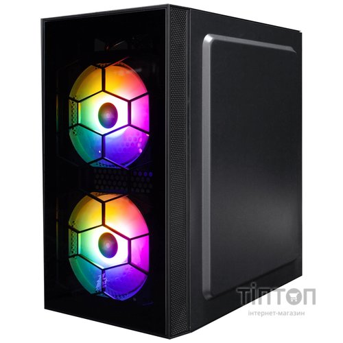 Корпус 1stPlayer X1-3F1 Black 600W
