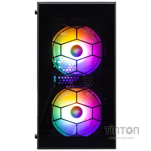 Корпус 1stPlayer X1-3F1 Black 600W