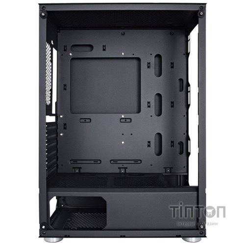 Корпус 1stPlayer X4-4F1 Black 600W