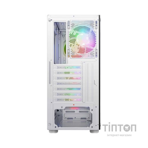 Корпус 2E Gaming Hexagon G338W, без БЖ, 2xUSB 3.0, 1xUSB Type-C, 1x120mm, 3x120mm ARGB, TG Side Panel, AT (2E-G338W)