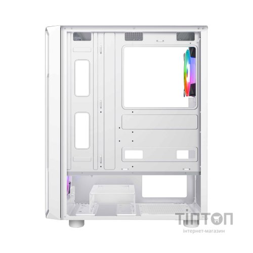 Корпус 2E Gaming Hexagon G338W, без БЖ, 2xUSB 3.0, 1xUSB Type-C, 1x120mm, 3x120mm ARGB, TG Side Panel, AT (2E-G338W)