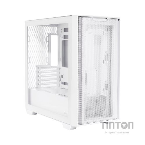 Корпус ASUS A21 White Tempered Glass (90DC00H3-B09000)