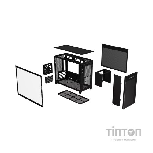 Корпус ASUS Prime AP201 Black Tempered Glass (90DC00G0-B39010)