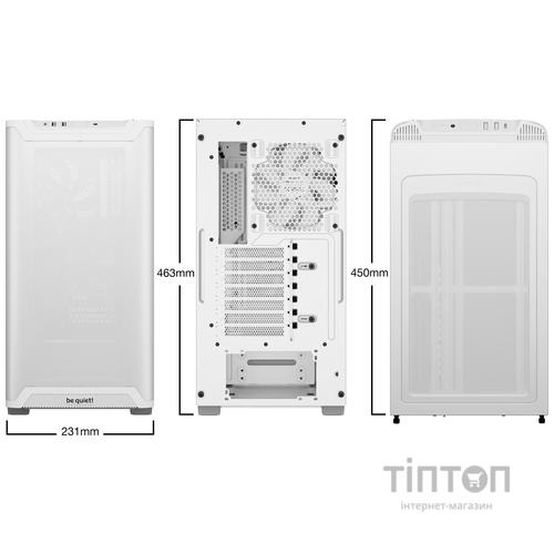 Корпус be quiet! Pure Base 501 Airflow Window White (BGW75)