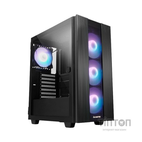 Корпус Chieftec Gaming Hunter 2 Tempered Glass (GS-02B-OP)