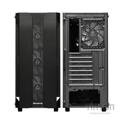 Корпус Chieftec Gaming Hunter Tempered Glass Edition (GS-01B-OP)