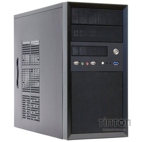 Корпус Chieftec Mesh CT-01B-OP, Без БЖ, 1xUSB3.0, Black