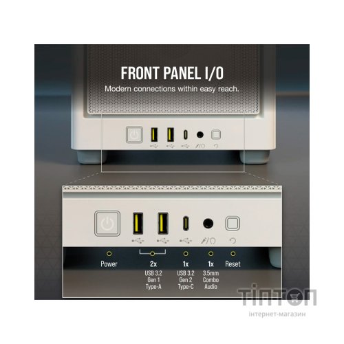 Корпус Corsair 2000D AIRFLOW White (CC-9011245-WW)