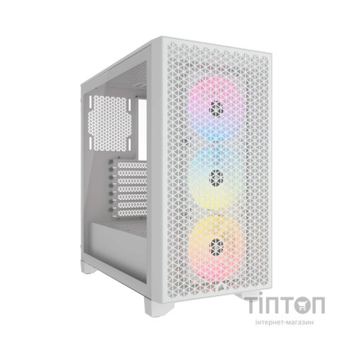 Корпус Corsair 3000D RGB Tempered Glass White (CC-9011256-WW)