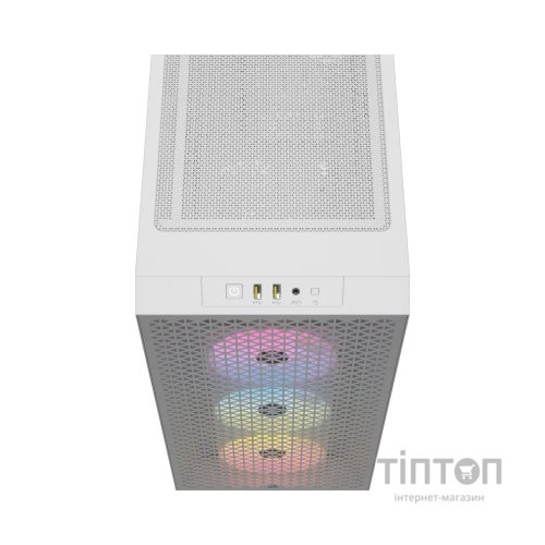 Корпус Corsair 3000D RGB Tempered Glass White (CC-9011256-WW)