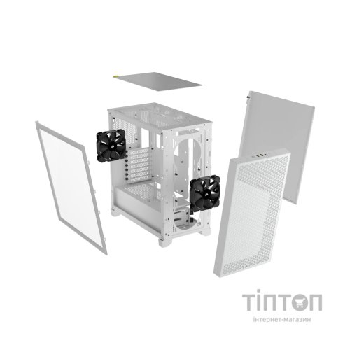 Корпус Corsair 3000D Tempered Glass White (CC-9011252-WW)