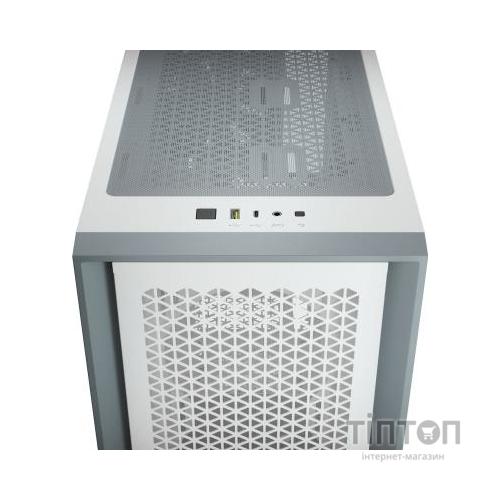 Корпус Corsair 4000D AIRFLOW Tempered Glass White (CC-9011201-WW)