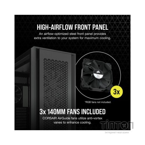 Корпус Corsair 7000D AIRFLOW Black (CC-9011218-WW)