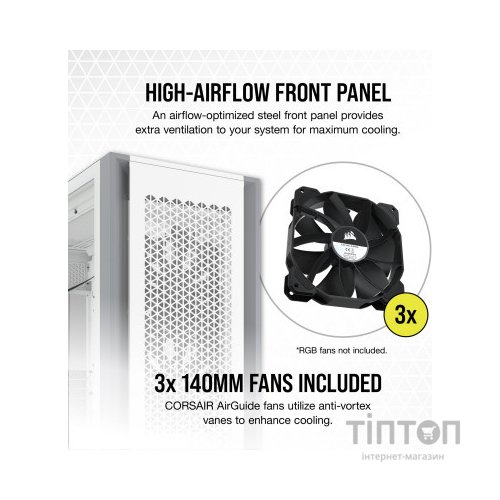 Корпус Corsair 7000D AIRFLOW White (CC-9011219-WW)