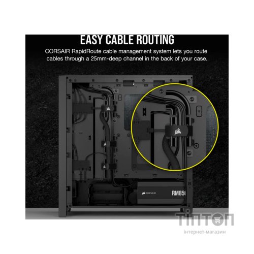 Корпус Corsair iCUE 4000D RGB Airflow Black (CC-9011240-WW)