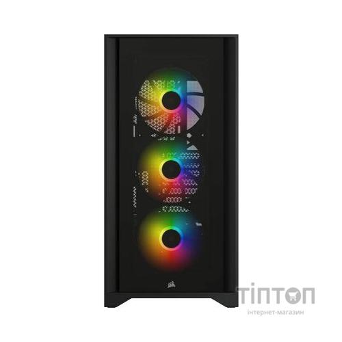 Корпус Corsair iCUE 4000X RGB Tempered Glass Black (CC-9011204-WW)