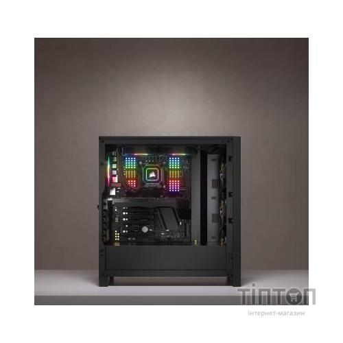 Корпус Corsair iCUE 4000X RGB Tempered Glass Black (CC-9011204-WW)