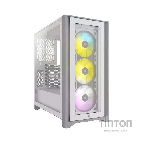Корпус Corsair iCUE 4000X RGB Tempered Glass White (CC-9011205-WW)