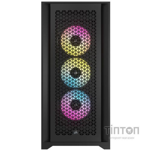 Корпус Corsair iCUE 5000D RGB AirFlow Tempered Glass Black (CC-9011242-WW)