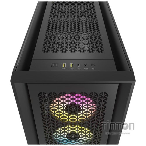 Корпус Corsair iCUE 5000D RGB AirFlow Tempered Glass Black (CC-9011242-WW)