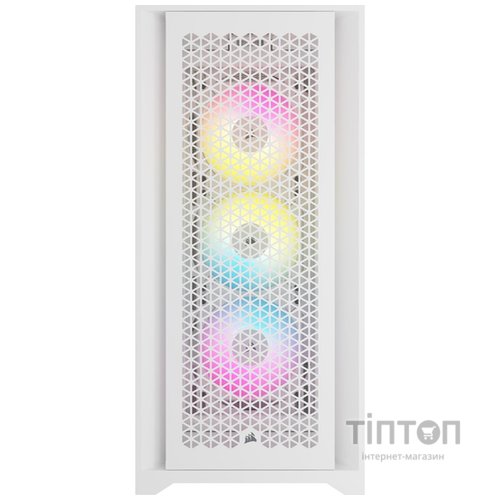 Корпус Corsair iCUE 5000D RGB AirFlow Tempered Glass White (CC-9011243-WW)