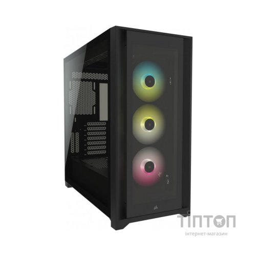 Корпус Corsair iCUE 5000X RGB Tempered Glass Black (CC-9011212-WW)