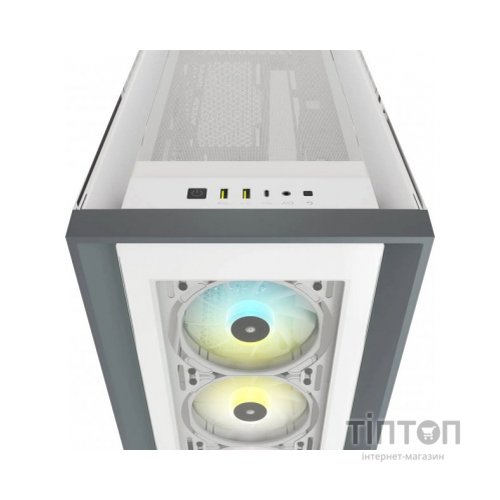Корпус Corsair iCUE 5000X RGB Tempered Glass White (CC-9011213-WW)