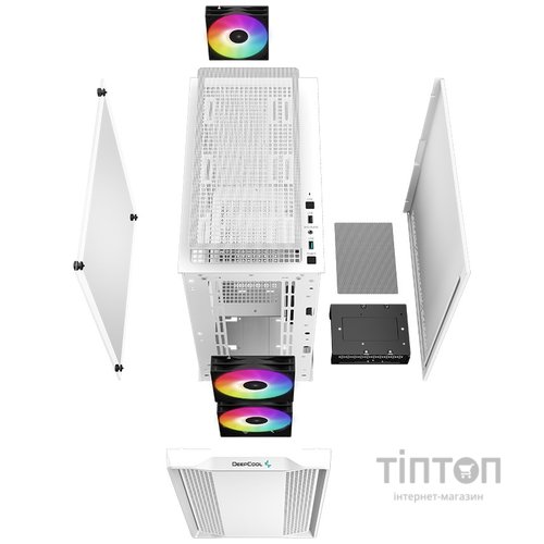 Корпус Deepcool CC360 WH ARGB (R-CC360-WHAPM3-G-1)
