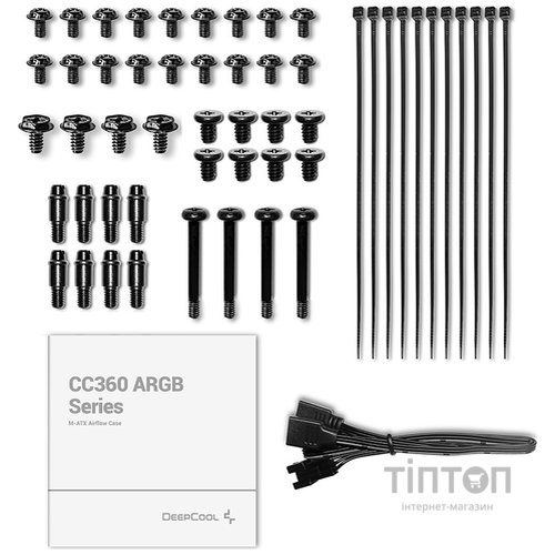 Корпус Deepcool CC360 WH ARGB (R-CC360-WHAPM3-G-1)