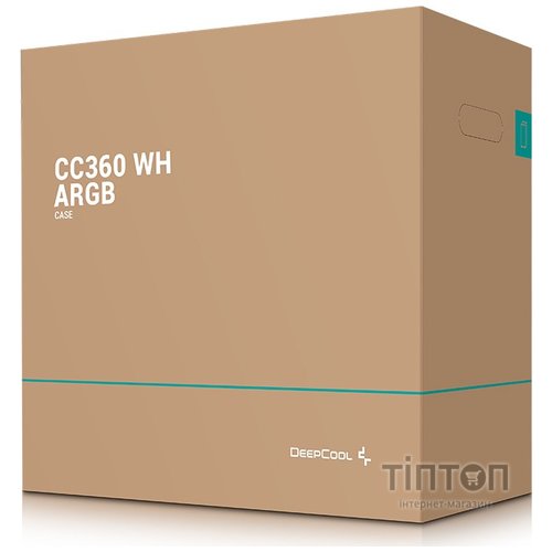 Корпус Deepcool CC360 WH ARGB (R-CC360-WHAPM3-G-1)