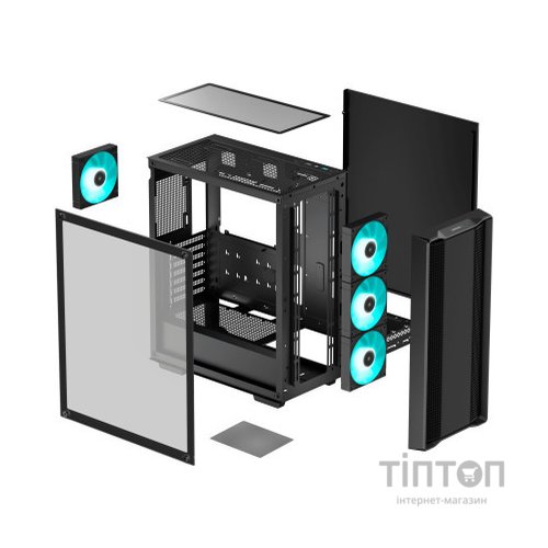 Корпус Deepcool CC560 V2 Black (R-CC560-BKGAA4-G-2)